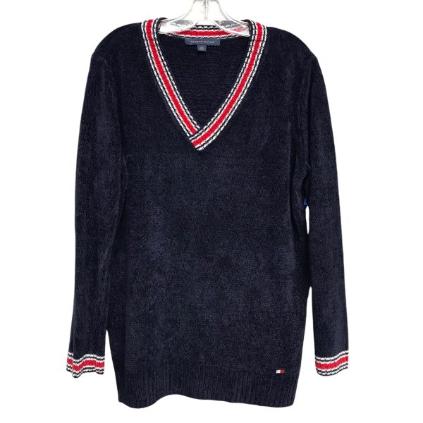 Top Ls By Tommy Hilfiger In Navy, Size:L on Sale