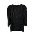 Top Ls Basic By Chicos In Black & White, Size:Xs Sale