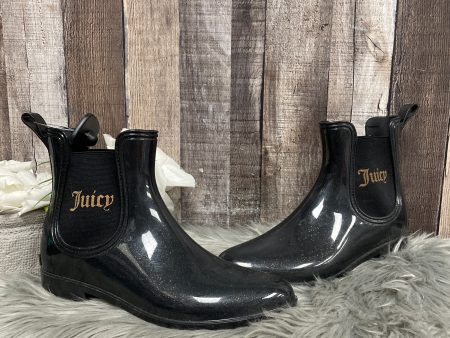 Boots Rain By Juicy Couture In Black, Size: 9 Cheap