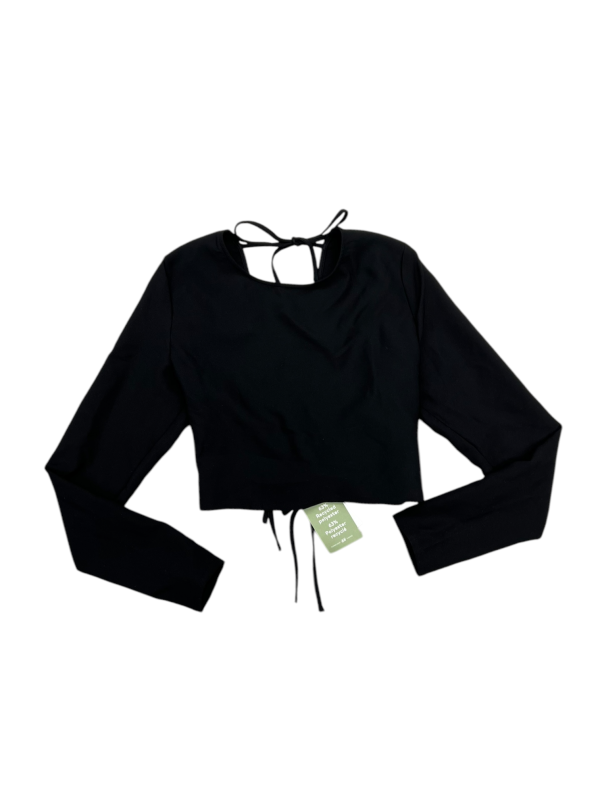 Top Long Sleeve By H&m In Black, Size: L Cheap