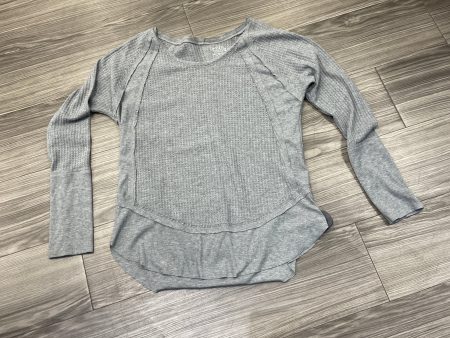 Top Long Sleeve By Time And Tru In Grey, Size: S Online