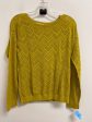 Top Long Sleeve By Loft In Yellow, Size: L For Sale