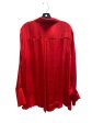 Top Long Sleeve By Worthington In Red, Size: Xl Online