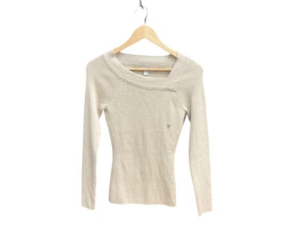 Top Long Sleeve By New York And Co In Gold, Size: Xs For Sale