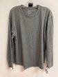 Top Long Sleeve By Time And Tru In Grey, Size: Xl Discount