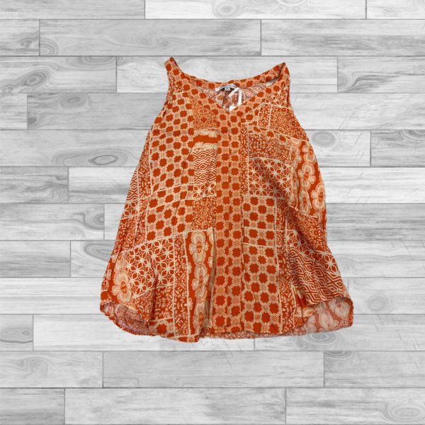 Top Sleeveless By Rose And Olive In Orange, Size: M Online Hot Sale