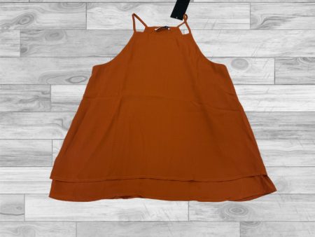 Tank Top By Paper Crane In Orange, Size:M For Cheap