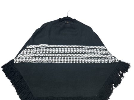 Shawl By Clothes Mentor In Black, Size: Osfm For Cheap