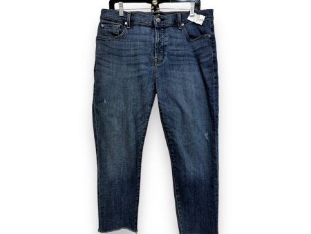 Jeans Boot Cut By 7 For All Mankind In Blue, Size: 8 Online