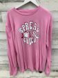 Top Long Sleeve By Clothes Mentor In Pink, Size: Xl For Discount