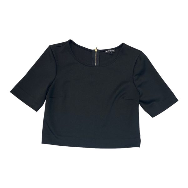 Top Short Sleeve By Express In Black, Size: S Supply