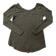 Top Long Sleeve By Cabi In Grey, Size: Xs Supply