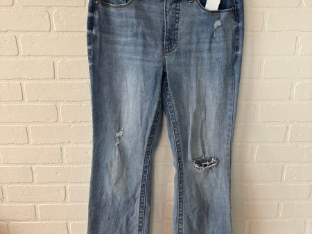 Jeans Boot Cut By Seven 7 In Blue Denim, Size: 10 Online now