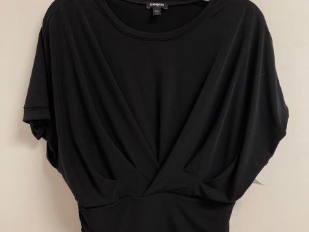 Top Short Sleeve By Express In Black, Size: M Hot on Sale