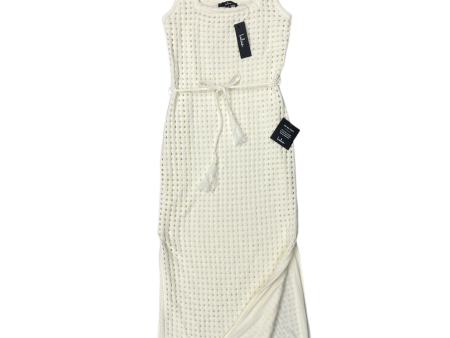 Dress Casual Maxi By Lulus In Ivory, Size: S Sale