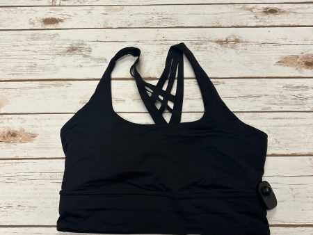 Athletic Bra By Lululemon In Black, Size: 10 For Discount