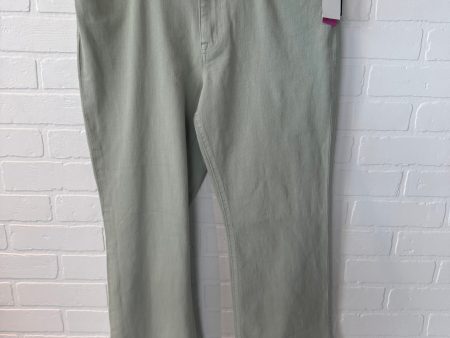 Jeans Boot Cut By Lauren By Ralph Lauren In Green, Size: 14 Fashion