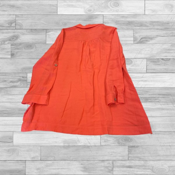 Top Long Sleeve By Soft Surroundings In Orange, Size: M Online