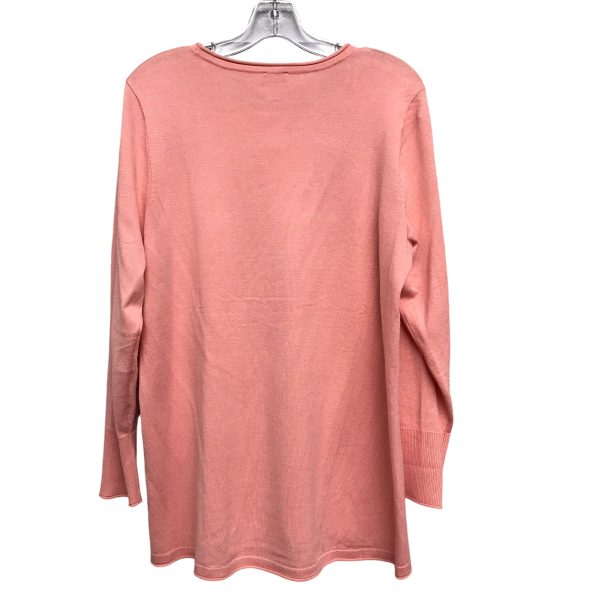 Top Ls By Chicos In Peach, Size:L For Cheap