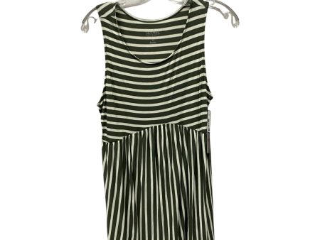 Mat Top Sleeveless By Isabel Maternity In Green, Size:Xs Online Hot Sale