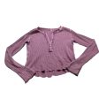 Top Long Sleeve By Free People In Pink, Size: M Online now