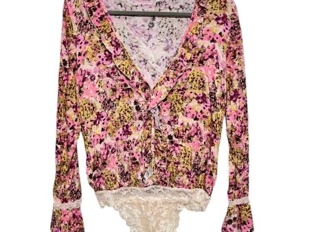 Bodysuit By Free People In Pink, Size: S Sale