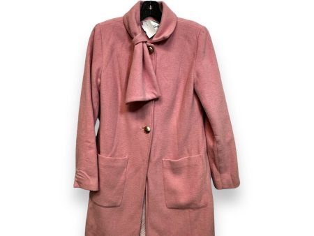 Tuscadero Pink Wool Blend Coat By Cabi CAROL ANDERSON, Size: Xs Online now