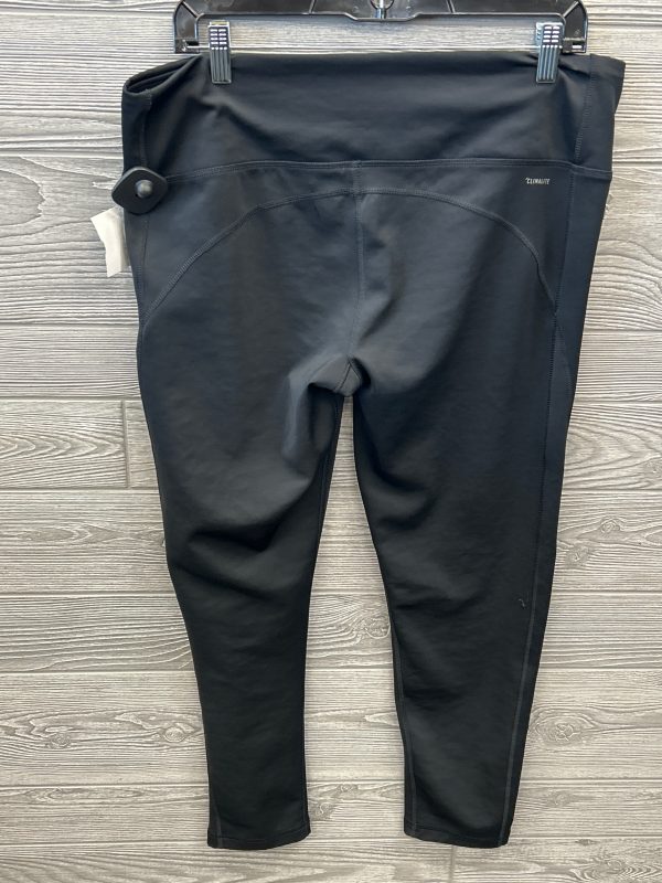 Athletic Leggings By Adidas In Black, Size: Xl Online Hot Sale