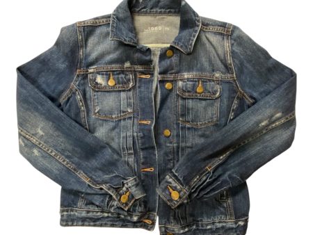 Jacket Denim By Gap In Blue Denim, Size: M Fashion