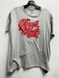 Top Short Sleeve Basic By Clothes Mentor In Grey, Size: Xl For Cheap