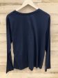 Top Long Sleeve By Sonoma In Navy, Size: Xl Fashion