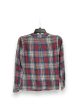 Top Long Sleeve By Madewell In Plaid Pattern, Size: Xs Online Hot Sale