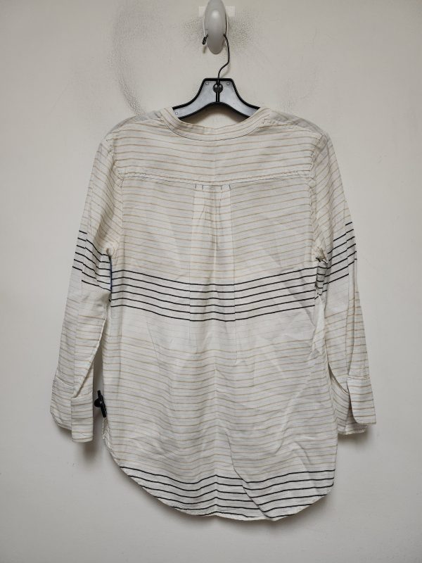 Top Long Sleeve By Vineyard Vines In Striped Pattern, Size: S Online Sale