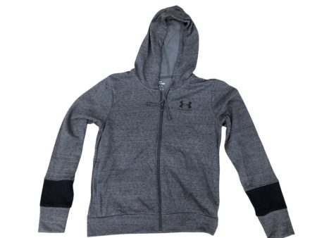 Athletic Sweatshirt Hoodie By Under Armour In Grey, Size: Xs Sale