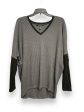 Top Long Sleeve By White House Black Market In Grey, Size: S Hot on Sale