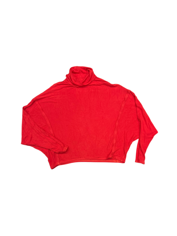 Top Long Sleeve By We The Free In Red, Size: Xs For Sale