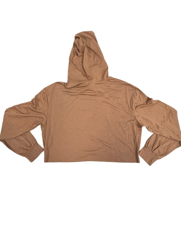 Top Long Sleeve By Cmc In Brown, Size: M For Cheap