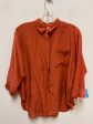 Top Short Sleeve By Loft In Orange, Size: M on Sale