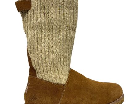 Boots Snow By Skechers In Brown & Cream, Size: 7.5 For Cheap