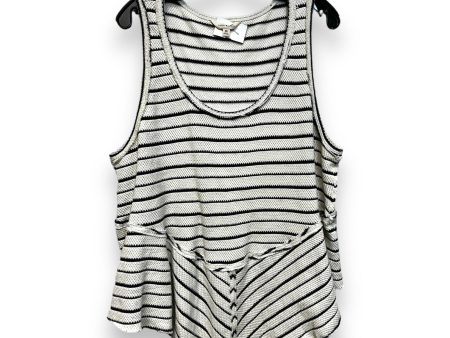 Top Sleeveless By Lucky Brand O In Striped Cheap