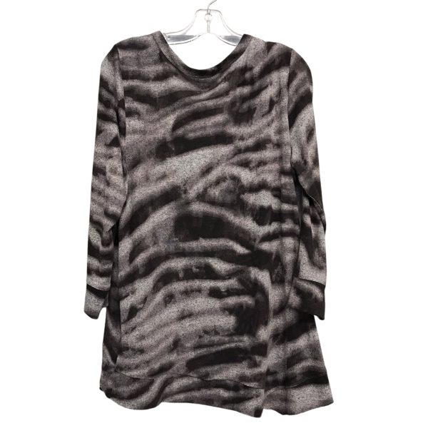 Top Ls By Simply Vera In Animal Print, Size:L For Cheap