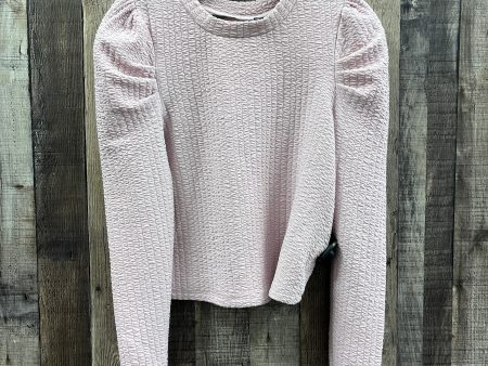 Top Long Sleeve By Vero Moda In Pink, Size: Xs Hot on Sale