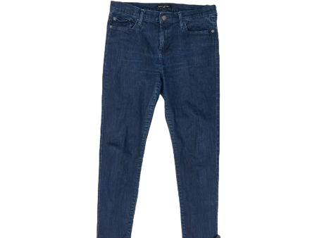 Jeans Skinny By Banana Republic In Blue Denim, Size: 8p Online Sale