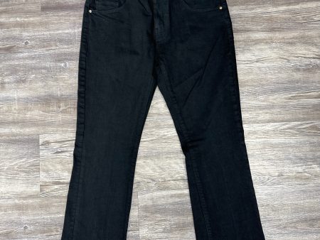 Jeans Designer By Frame In Black Denim, Size: 2 For Sale