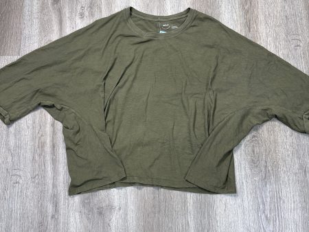 Top Short Sleeve Basic By Aerie In Green, Size: L For Sale