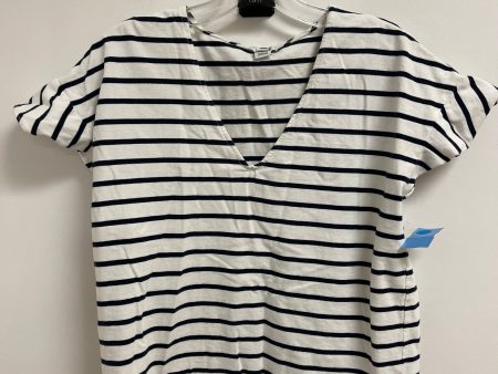 Top Short Sleeve By J. Crew In Striped Pattern, Size: L Fashion