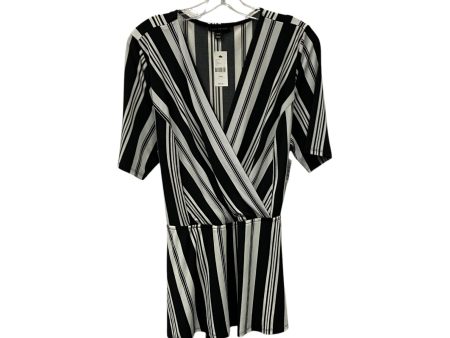 Top Ss By Lane Bryant In Black & White, Size:L Cheap