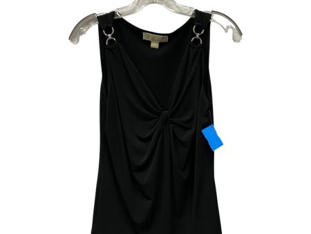 Top Sleeveless By Michael By Michael Kors In Black, Size:S Hot on Sale