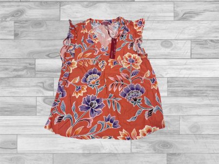 Top Sleeveless By Clothes Mentor In Floral Print, Size: S Discount