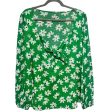 Top Long Sleeve By Ava & Viv In Green, Size: 1x Discount